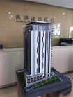 1/75 Scale Architectural Model Making Materials， Public Building Model With White Light