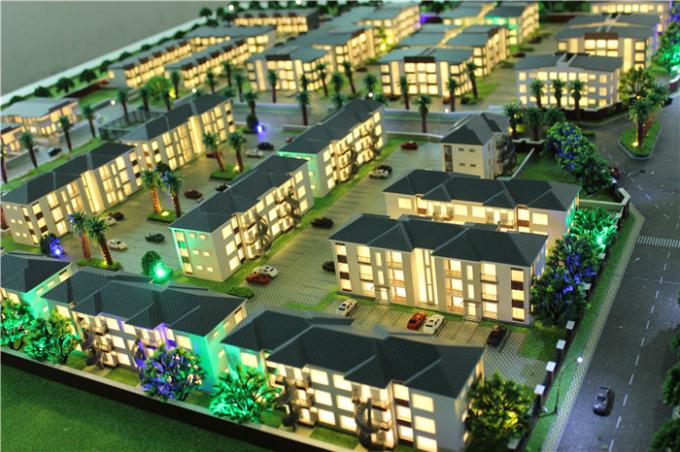 120x160cm Mini Architecture Models For Apartment Exterior And Interior