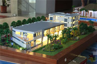 1 / 100 Scale Villa 3D Model Villa Resort Type Painted / Layered Color