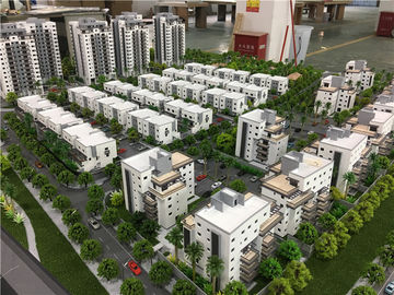 1/150 Diorama  Miniature Architectural Models For Isreal Residential 2.2x1.5m
