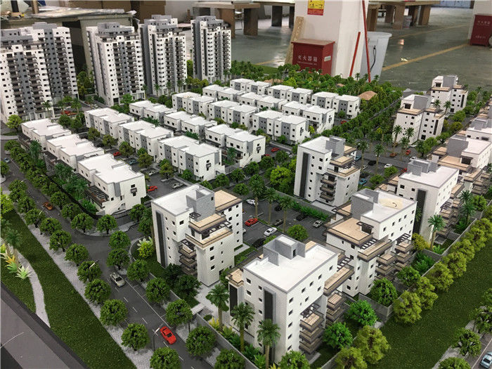 1/150 Diorama  Miniature Architectural Models For Isreal Residential 2.2x1.5m
