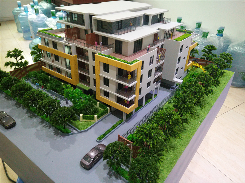 Printing House 3D Model Laser Cut / Handmade Artwork Wood