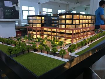 Mini 3D Printed Scale Models , Factory Type Modern Architecture Model